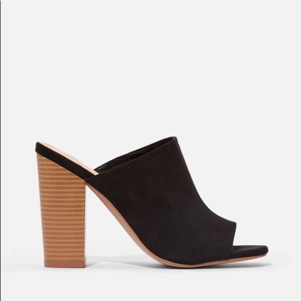 JustFab Bijou Heeled Mule